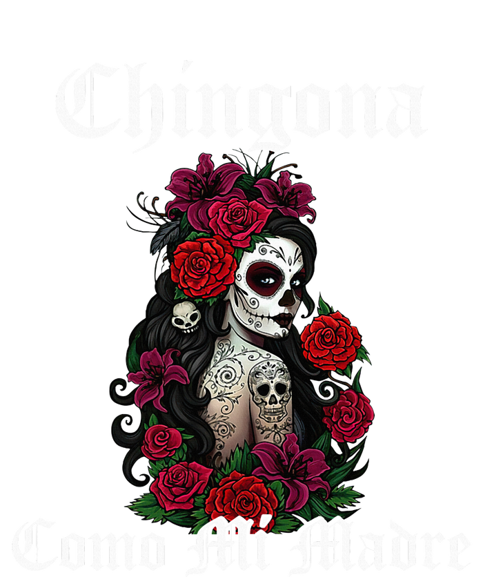 Chingona Como Mi Madre Latina Mexican Ladies Essential Flowy Tank