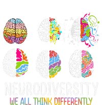 We All Think Differently Neurodiversity Drawstring Bag