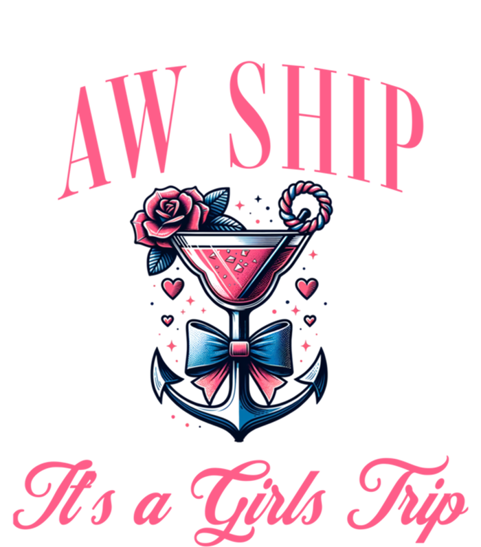 Aw Ship ItS A Trip Cruise Trip Oh Sip Coastal Gift Tote Bag