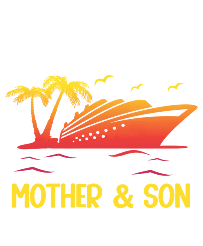 Aw Ship ItS A Mother Son Trip Family Cruise 2024 Gift Kids Long Sleeve Shirt