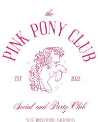 The Pink Pony Club Social And Party Club Garment-Dyed Sweatshirt