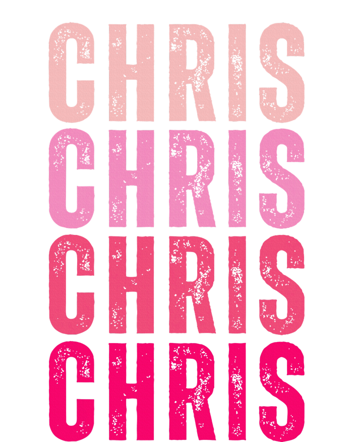 I Love Chris First Name Chris Button