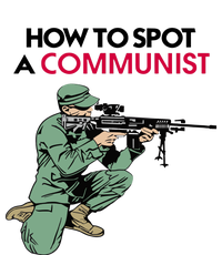 Matt Maddock How To Spot A Communist Women's Knotted Racerback Tank