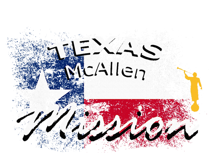 Texas Mcallen Mormon Lds Mission Missionary T-Shirt