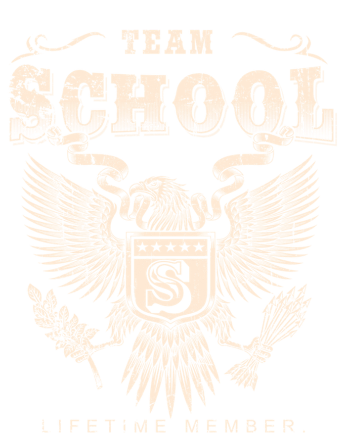 Team School Lifetime Member School Name Cool Gift T-Shirt