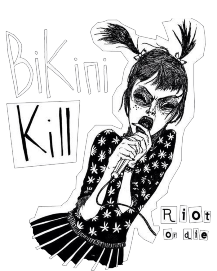 Bikini Kill Girl Funny Girl Power Canvas