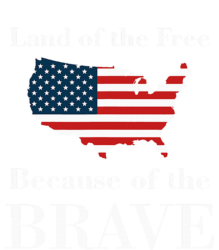 Land Of The Free Because Of The Brave T-Shirt