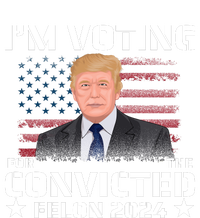 Im Voting Convicted Felon 2024 V-Neck T-Shirt