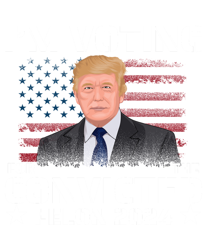 Im Voting Convicted Felon 2024 V-Neck T-Shirt