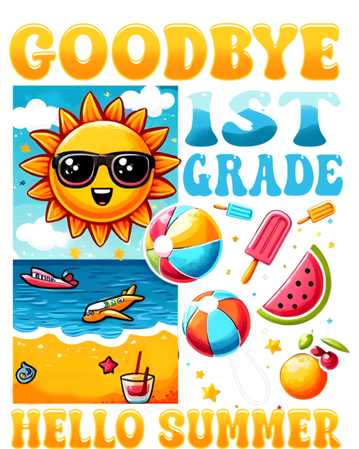 Funny Goodbye 1st Grade Hello Summer Gift T-Shirt