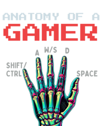 Anatomy Of A Gamer Gaming Gamer Video Games Gift Ladies Long Sleeve Shirt