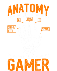 Anatomy Of A Gamer Funny Pc Gamer And Gaming Ns Gift Pom Pom 12in Knit Beanie