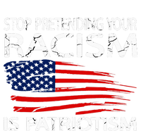 Stop Pretending Your Racism Is Patriotism Valucap Bio-Washed Visor