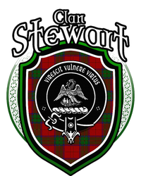 Stewart Clan Crest Scottish Clan Stewart Family Badge Tall Hoodie