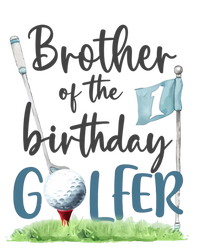 Brother Of The Birthday Golfer Matching 1st Birthday Family Gift Poster