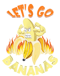 LetS Go Banana Muscle Banana Meme Funny Banana Coaster