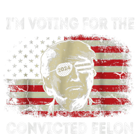 Trump 2024 Convicted Felon IM Voting Convicted Felon 2024 Full Zip Hoodie