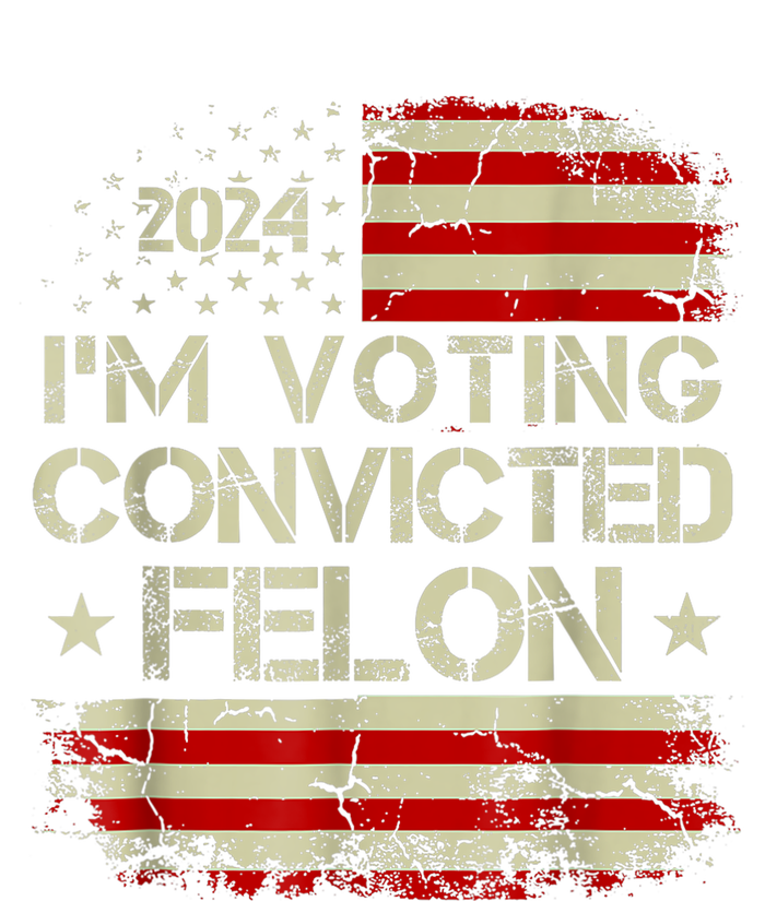 Im Voting For The Convicted Felon Funny Pro Trump 2024 Legacy Cool Fit Booney Bucket Hat