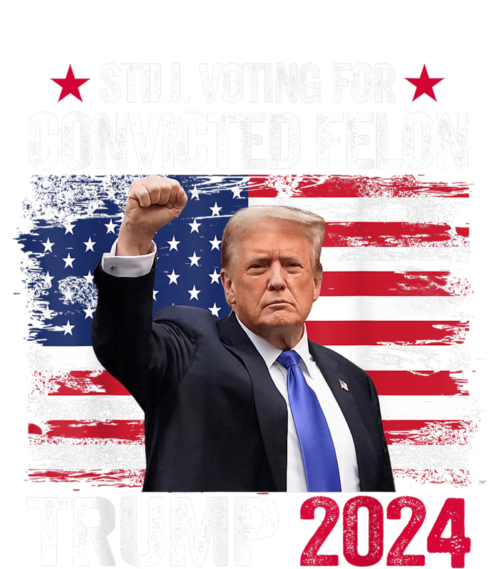 IM Voting Convicted Felon 2024 Trump 2024 Convicted Felon High Crown Mesh Back Trucker Hat