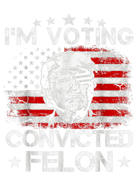 IM Voting Convicted Felon 2024 Trump 2024 Convicted Felon Performance Sprint T-Shirt