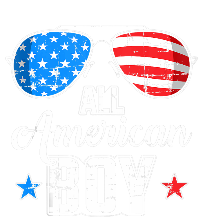 All American Boy Us Flag Sunglasses For Matching 4th Of July Womens California Wash Sweatshirt