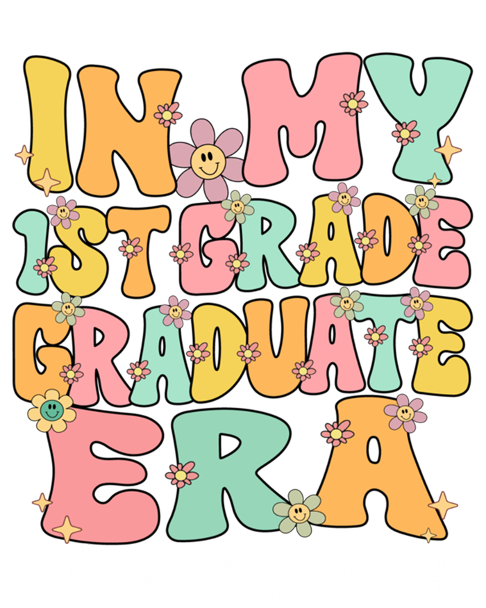 In My 1st Grade Graduate Era Groovy Last Day Of First Grade Gift T-Shirt