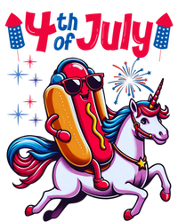 4th Of July Hotdog Unicorn Patriotic American Flag Great Gift T-Shirt