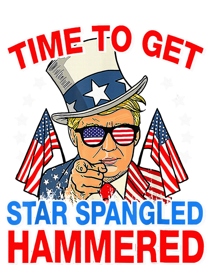 Trump Time To Get Star Spangled Hammered Women's T-Shirt