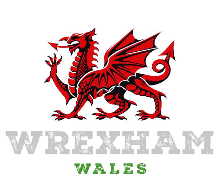 Wrexham Wales Welsh Dragon Flag T-Shirt