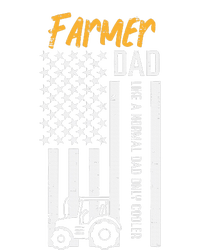 Farmer Dad Like Normal Only Cooler Us Flag T-Shirt