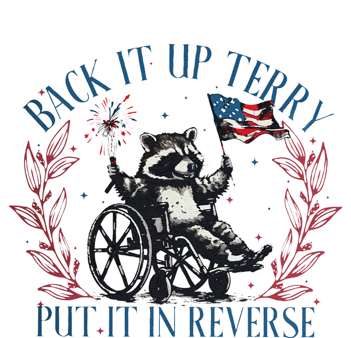 Back It Up Terry Retro 4th Of July T-Shirt