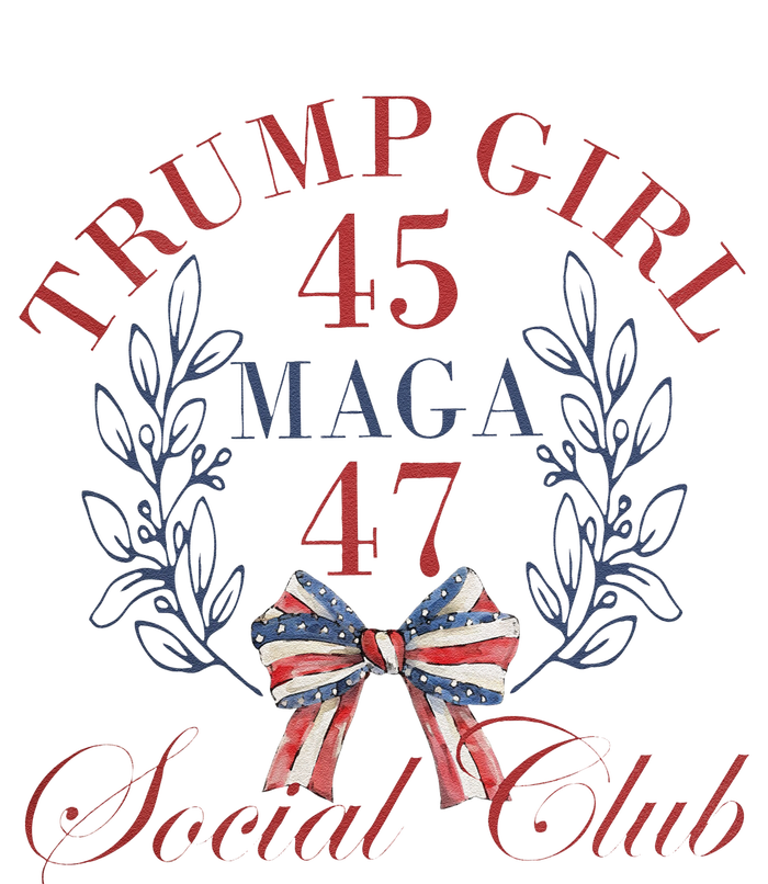 American 4th Of July Trump Girl T-Shirt