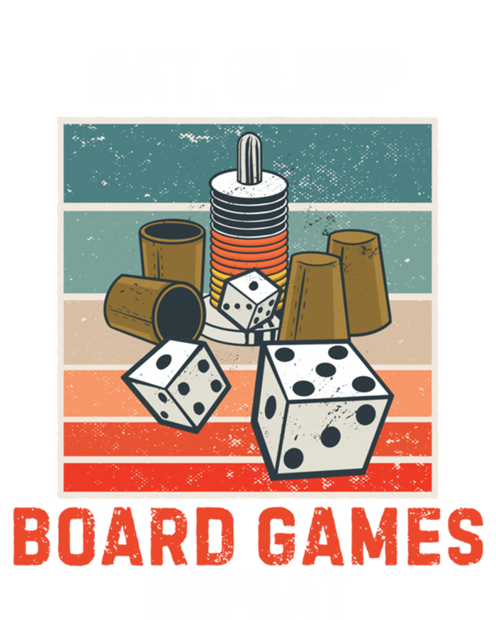 Retro Eat Sleep Board Games Repeat Vintage Board Games Gift T-Shirt