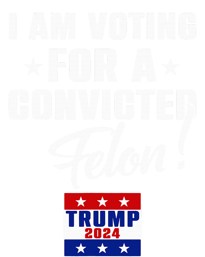 Funny I Am Voting For A Convicted Felon Support Trump 2024 Performance Sprint T-Shirt