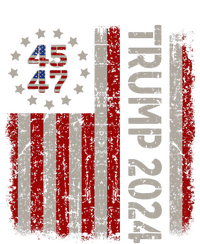 45 47 Trump 2024 American Flag T-Shirt