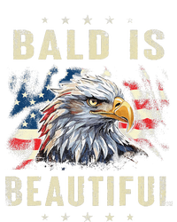 Bald Is Beautiful 4th Of July Independence Day America Tie-Dye T-Shirt