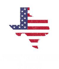 Distressed Patriotic Usa Flag Port Bolivar Texas Meaningful Gift T-Shirt