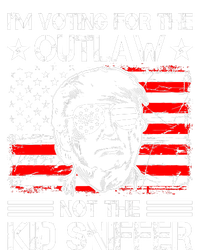 IM Voting For The Outlaw Not The Ki.D Sniffer Trump 2024 Hoodie