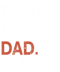 Dada Daddy Dad Bruh Gift Fathers Day 2024 25L Jumbo Tote