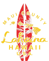 Hawaii Lahaina Maui Vintage Hawaiian Islands Surf T-Shirt