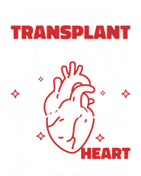 Transplant Nurse Is A Heart Work Organ Transplant Great Gift Doggie Tank