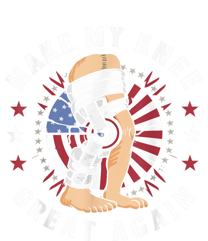 Make My Knee Great Again Funny Surgery Injury Recovery Daily Commute Backpack