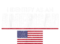 I Identify As An American No Identity Politics Usa Flag T-Shirt