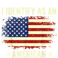 Vintage I Identify As An American Proud American T-Shirt