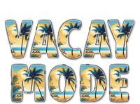 Vacation Summer Beach Scenery And Palm Trees Vacay Mode Ocean Great Gift Coaster