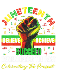 Juneteenth Believe Succeed Remembering The Past Affrican T-Shirt