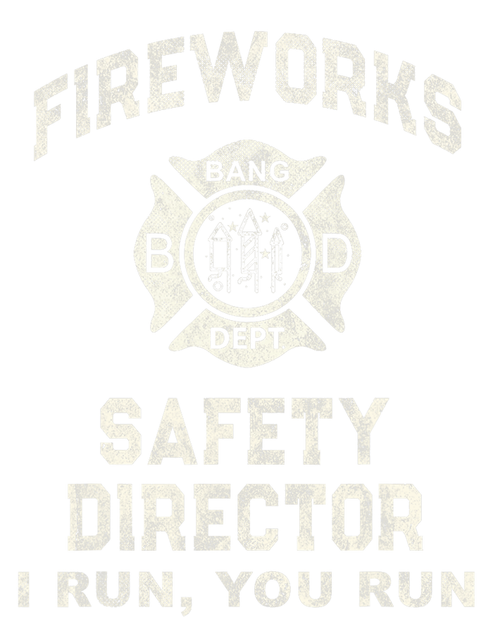 Funny Fireworks Safety Director 4th Of July Pyro Boom Squad T-Shirt