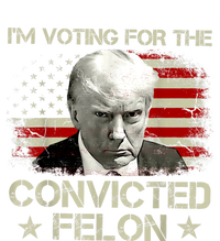 Im Voting Convicted Felon 2024 Trump 2024 Convicted Felon Women's Tri-Blend 3/4-Sleeve Raglan Shirt