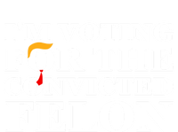 Im Voting For The Convicted Felon 2024 Funny Trump 2024 Convicted Felon Kids Sweatshirt