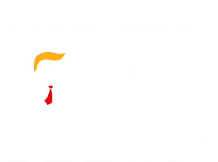 Im Voting For The Convicted Felon 2024 Funny Trump 2024 Convicted Felon Kids Sweatshirt